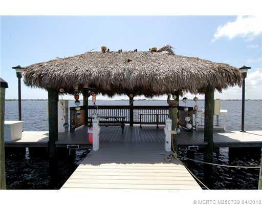 Other. Tiki hut on the end of the dock on the St.Lucie River...makes for a fine "Happy Hour"!!!