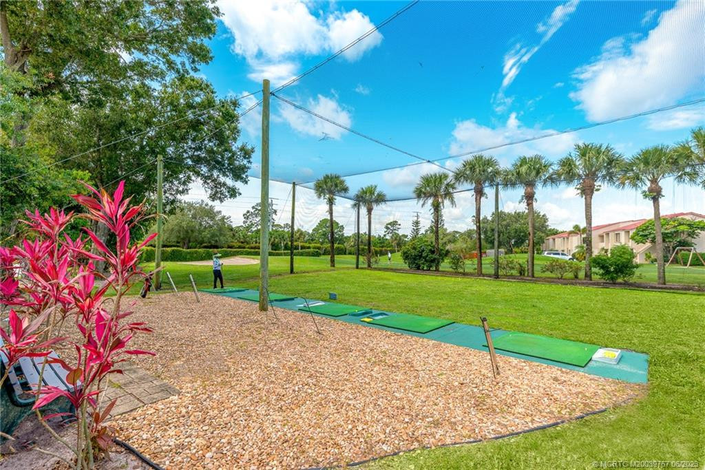 Driving range is ready for your warm up!
