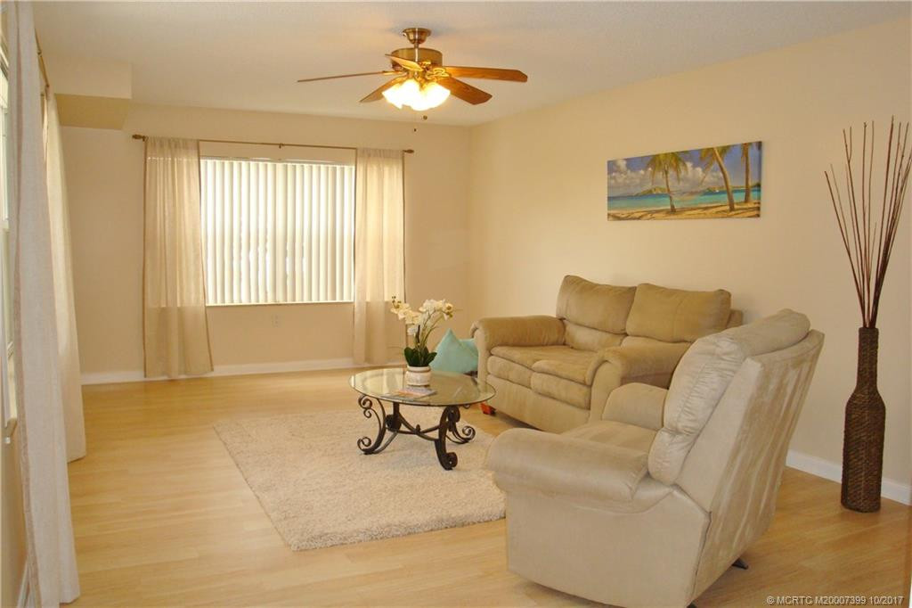 Living Room just painted & new laminated floors.