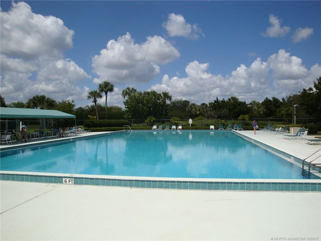 One of Two Community Pools
