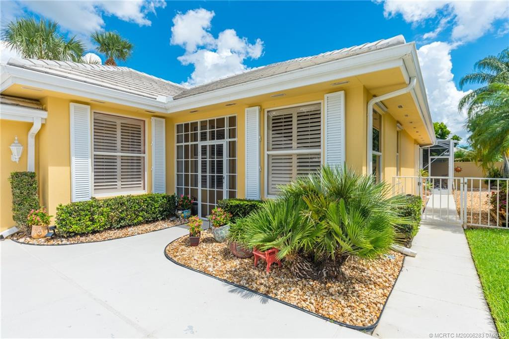 Welcome to your very own solid built CBS "Divosta" Home! Low maintenance landscape, lawn irrigation, hurricane shutters and covered entry.