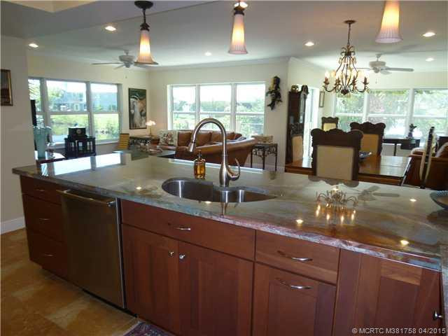 1st Floor Plan. Enlarged and opened up Granite Kitchen to Living Areas