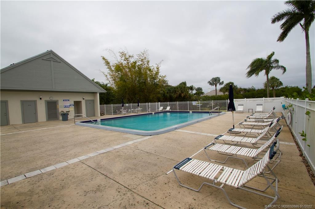Community pool and cabana area.