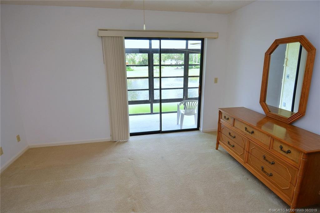 Master Bedroom with patio access