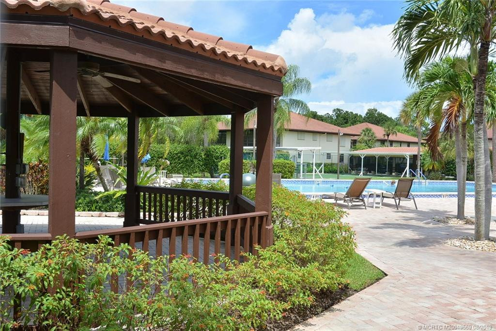 Gazebo and pool
