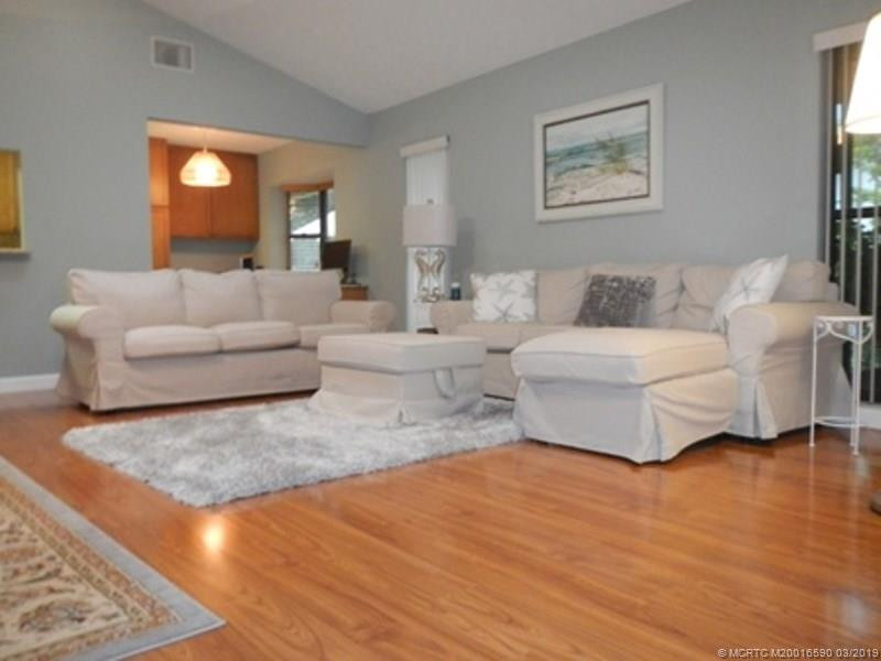 Great room with built in skylights!