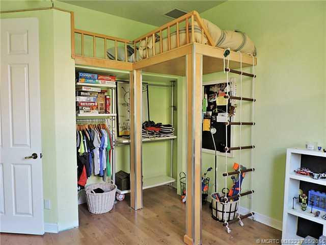 Other. Bedroom With Built-In Loft Bed