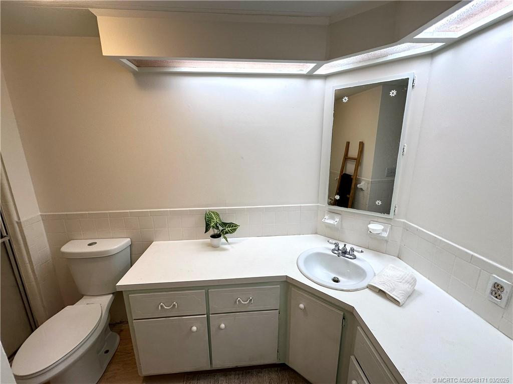 Long Vanity in Primary Bathroom