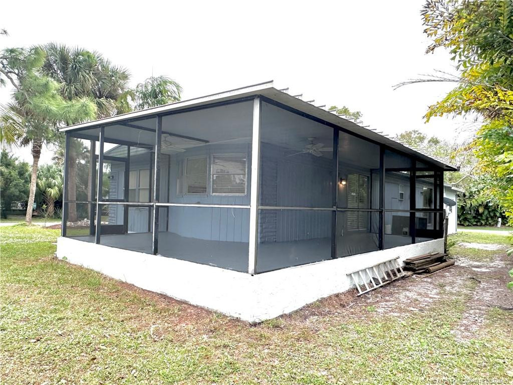 Wrap-Around Screen Porch