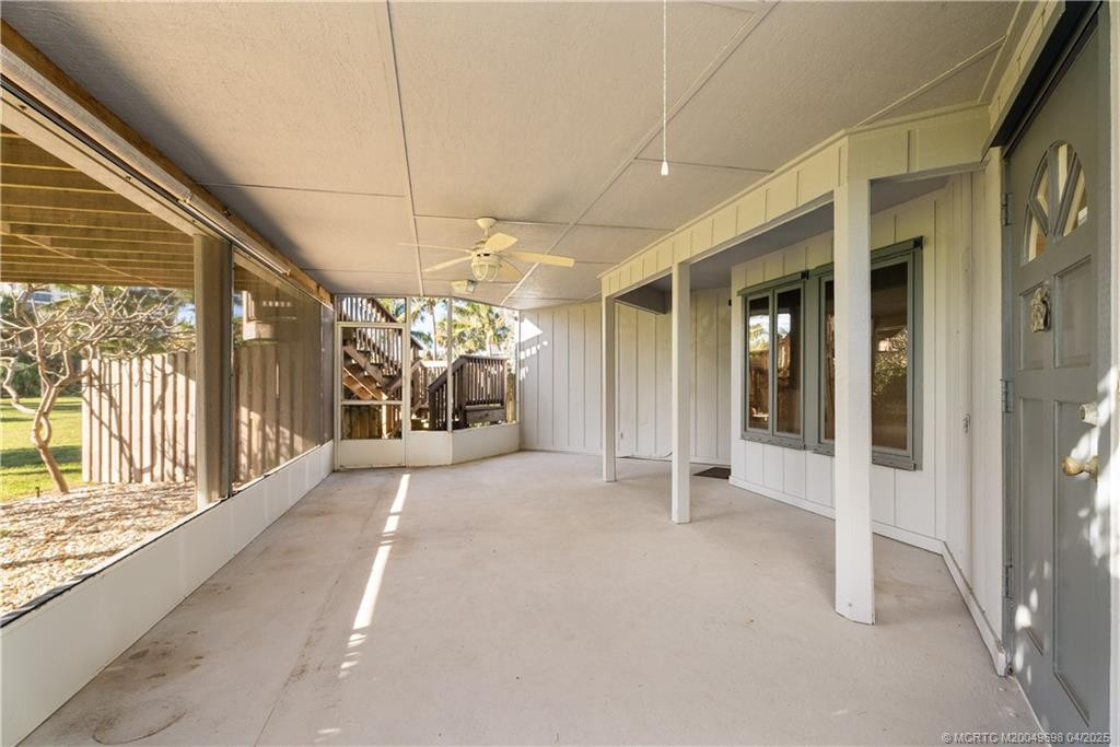 Screened Front Porch