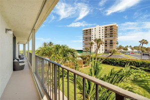 wrap-around balcony.