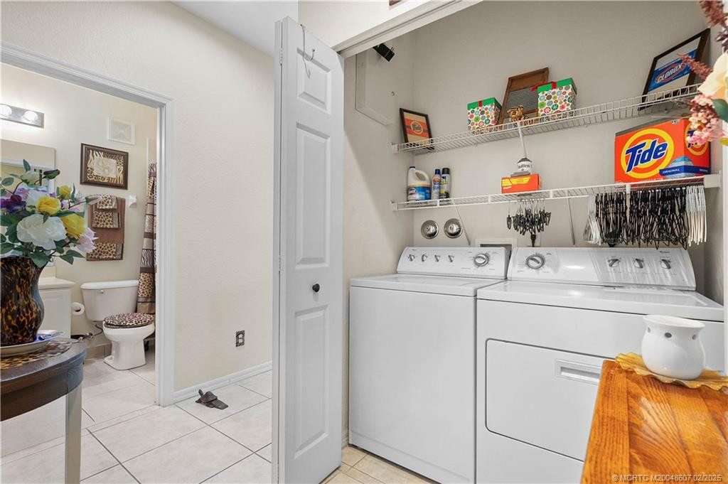 Inside Laundry Area