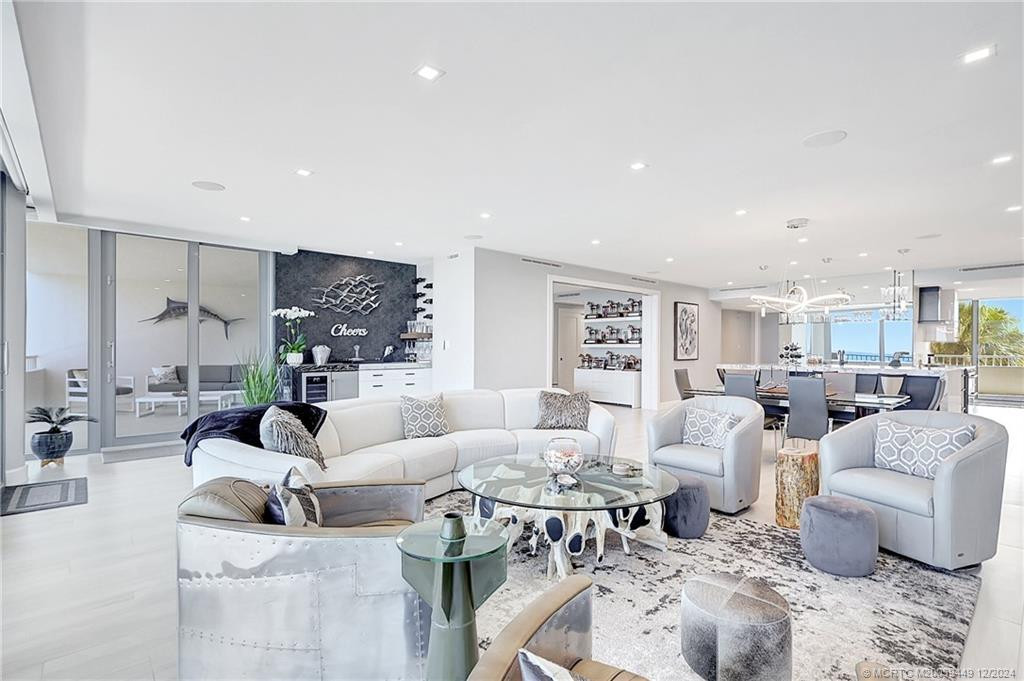 Open, airy living space