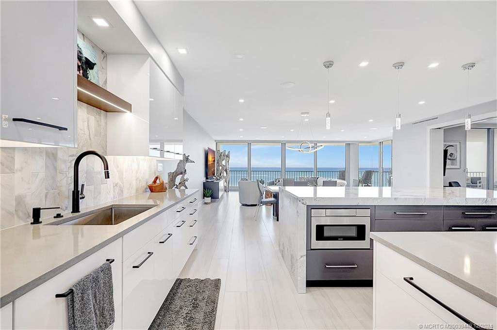 Ample counter space