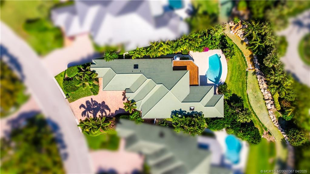 Directly above home