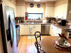 Bright kitchen with updated appliances