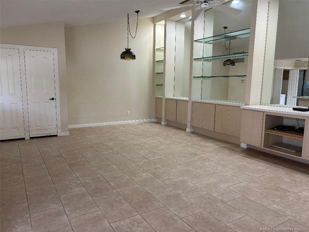 Living and dining area