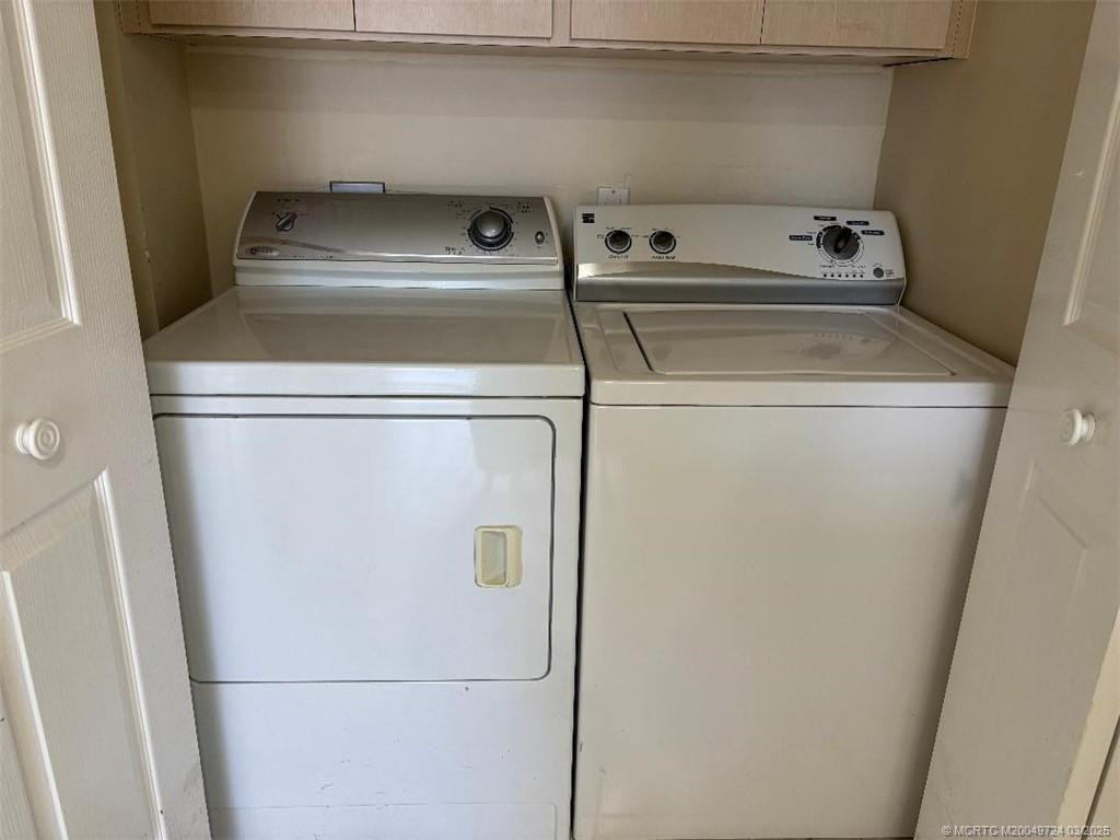Laundry closet