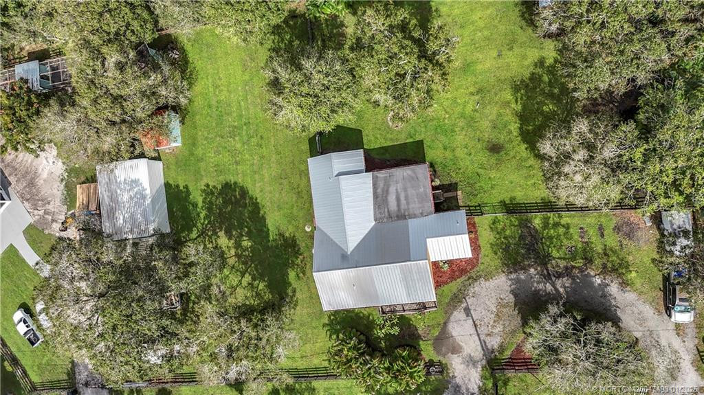 .58 acres over a half-acre.