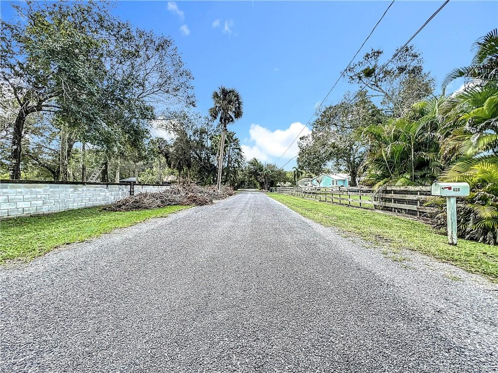 This is the street going to Russ Road, the home is on the right-side of the road.