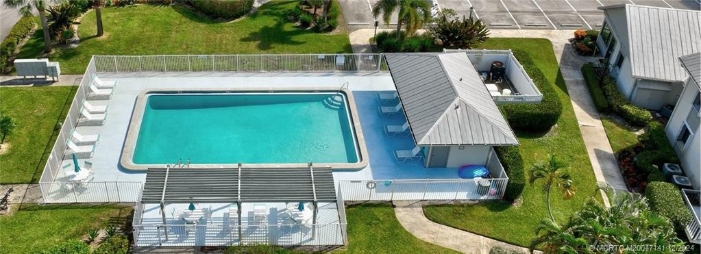 One of two pools.
