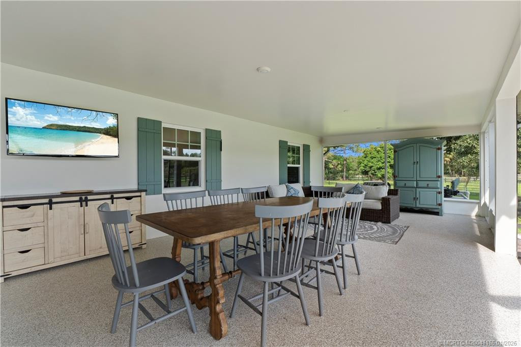 Screened pool and porch