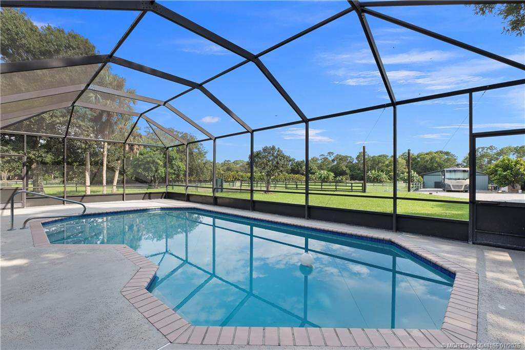 Screened pool and porch
