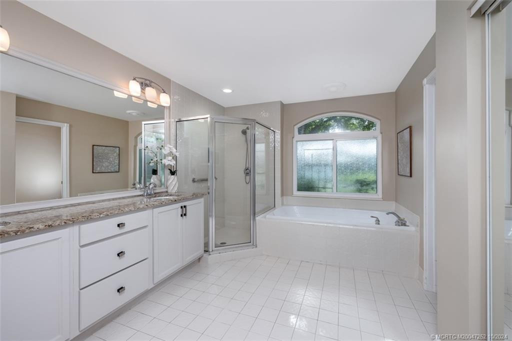 Spacious Master Bath