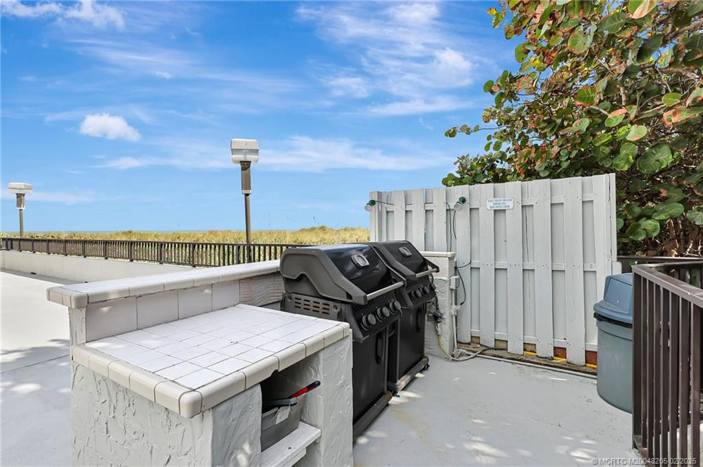 Two Grills on Clubhouse Patio