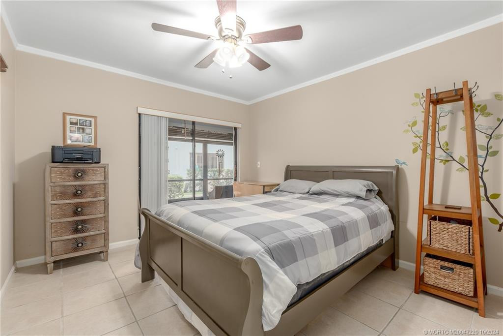 Second Bedroom with patio access