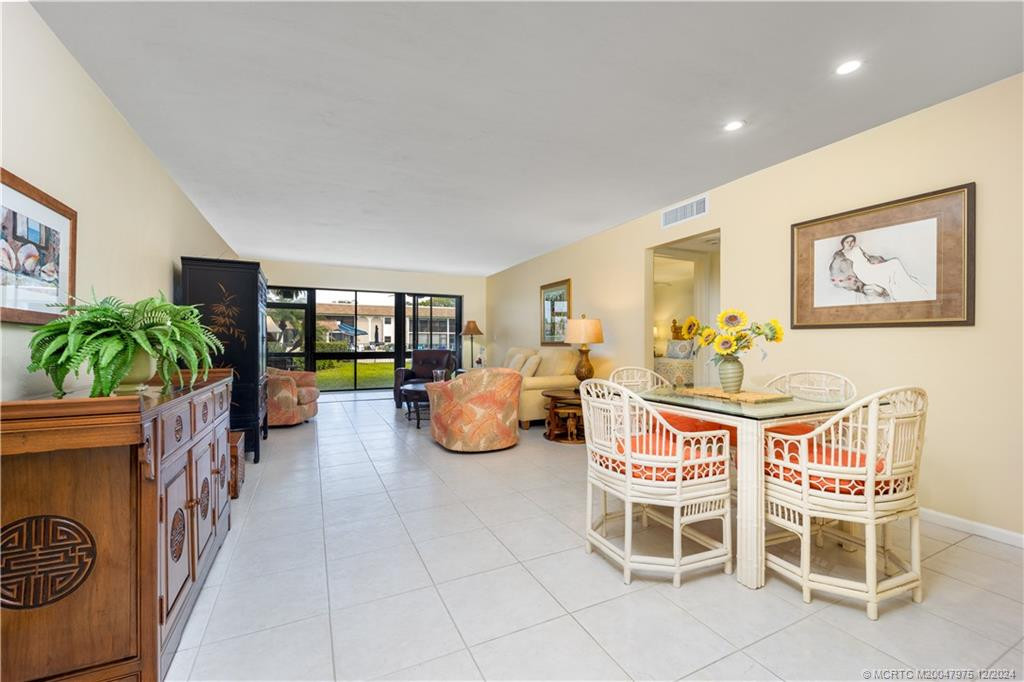 Spacious great room. Tile flooring throughout. No carpet.