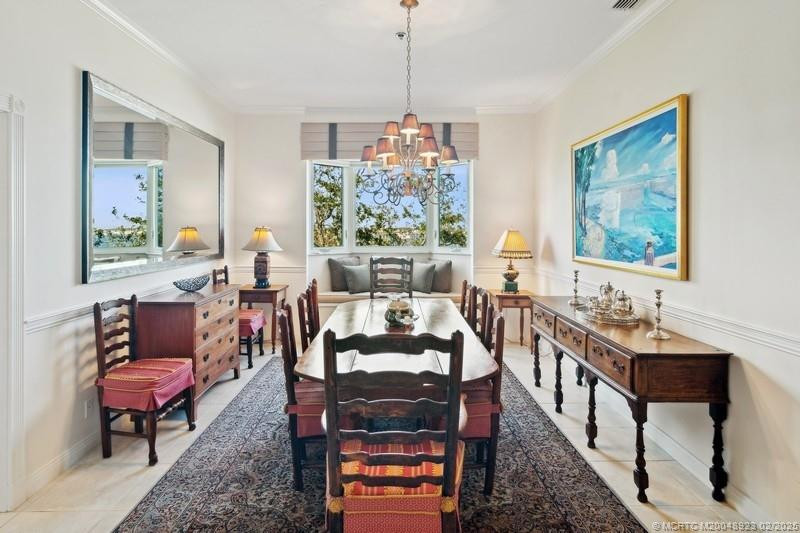 Formal Dining with Window Seating