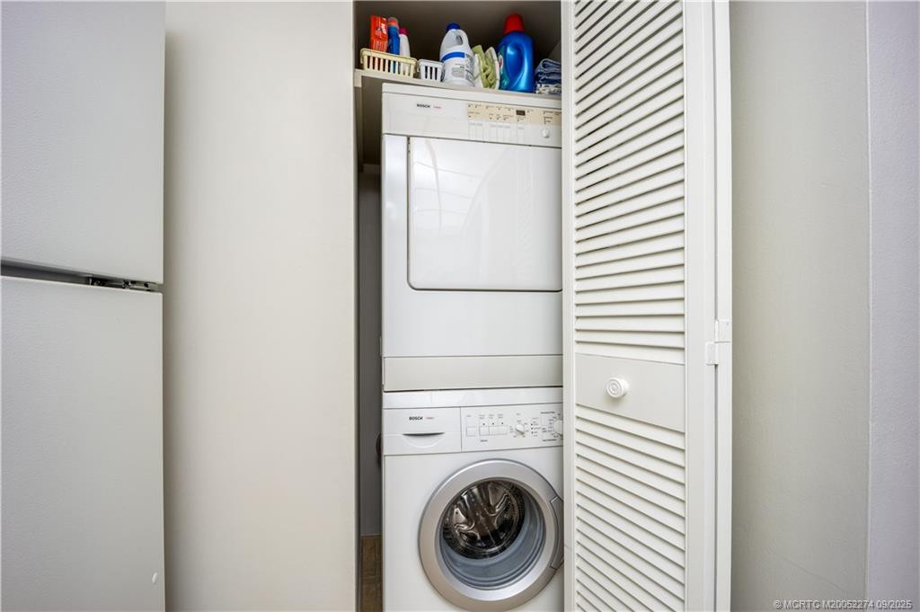 Located in Kitchen closet