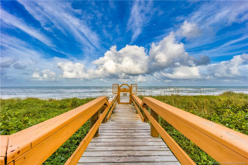 Beach access steps away!