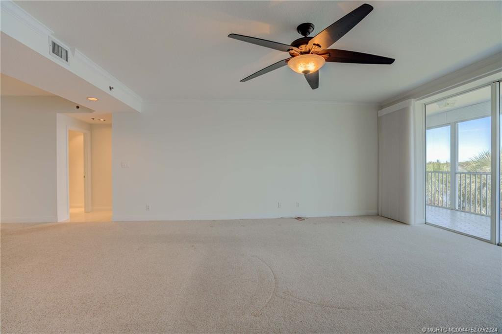 Living Area to Master...