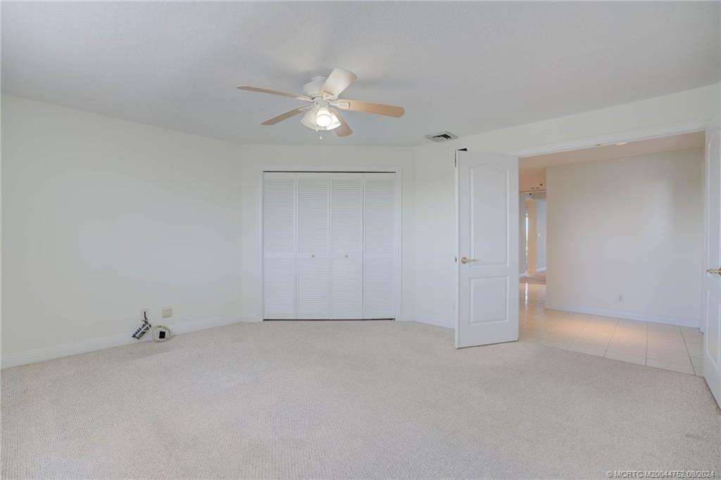 Office or 2nd Bedroom Closet and Double Door Entry...