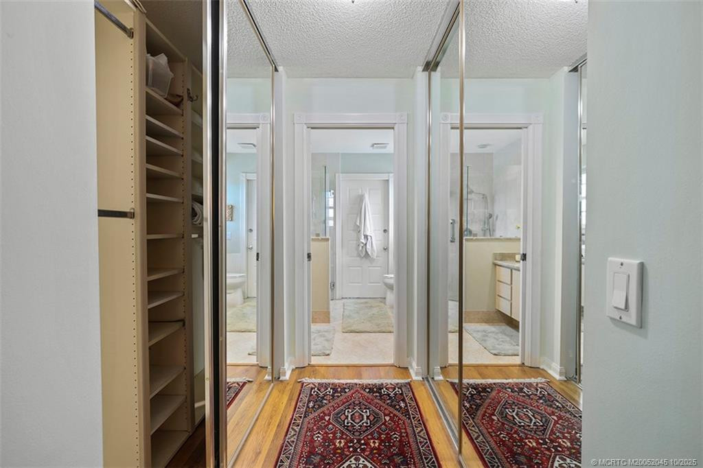 and his/her walk through closets
