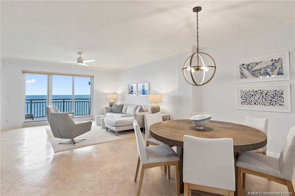 Dining Area at 3702 N Highway A1A Highway 1202, Hutchinson Island