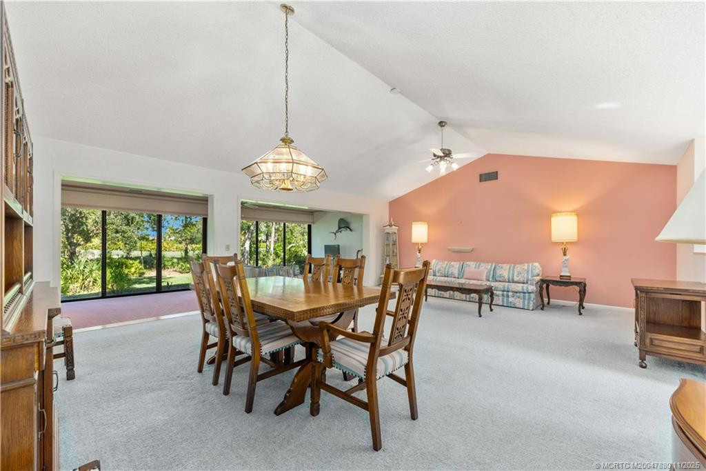 Living Room at 2106 NW Greenbriar Lane, Palm City