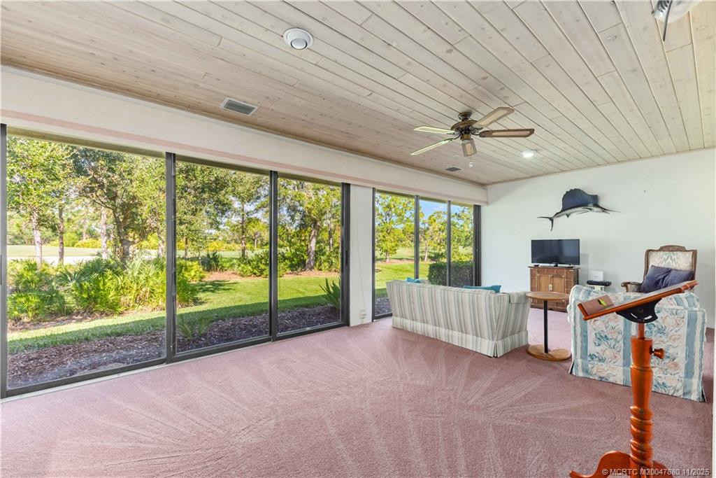 Florida Room at 2106 NW Greenbriar Lane, Palm City