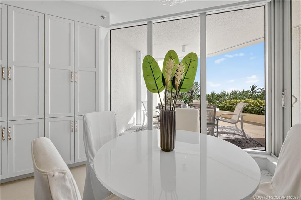 Dining area