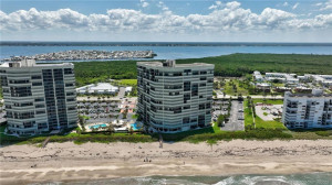 Front of building from the ocean