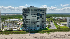 Front of building from the ocean