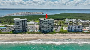 Front of building from the ocean