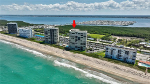 Front of building from the ocean