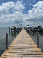 Private community docks.
