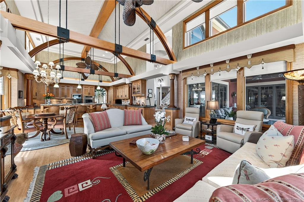 View of Family Room and Kitchen