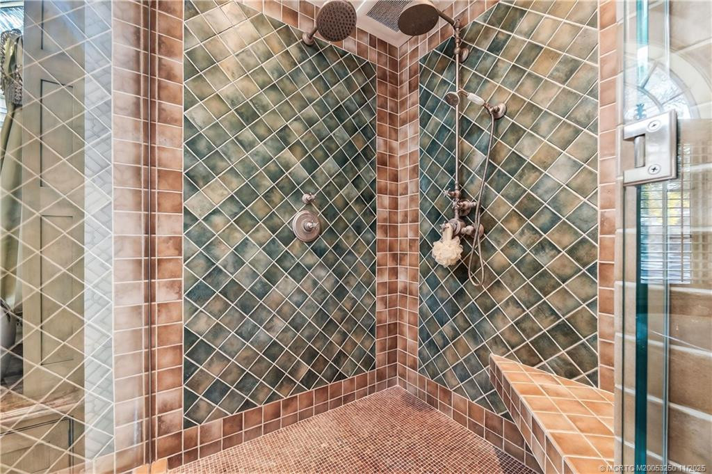 Hand-Crafted Tiled Shower