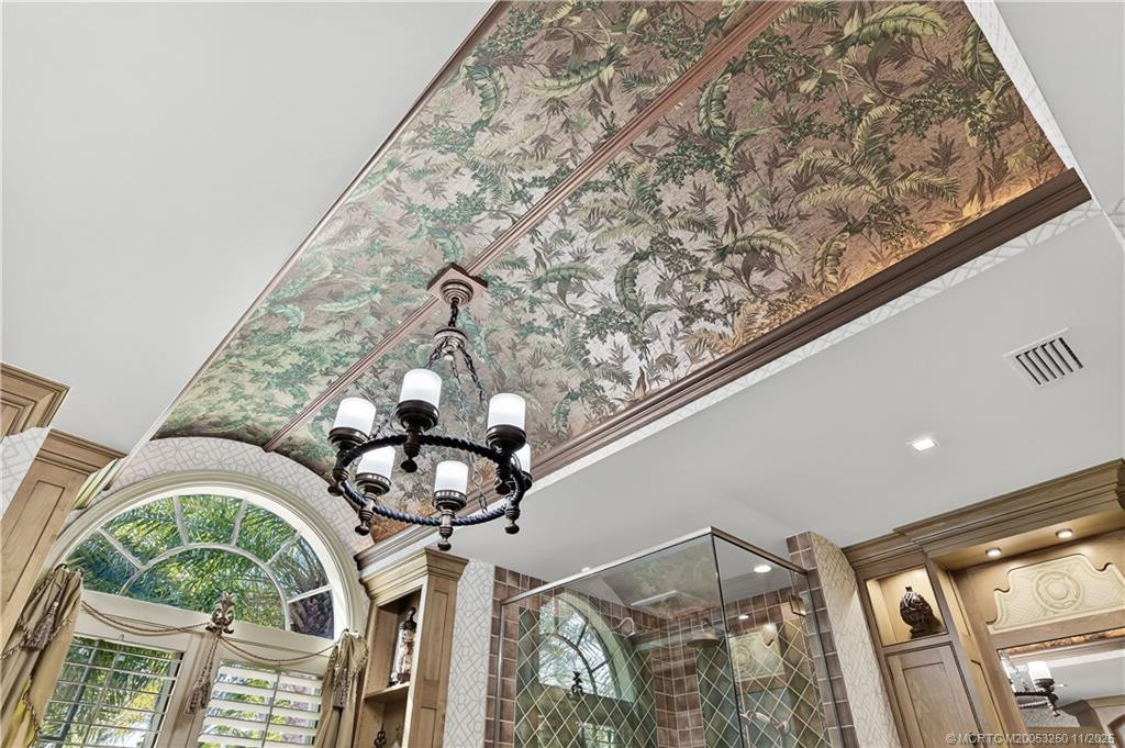 Hand-Crafted Ceilings in Primary Bath