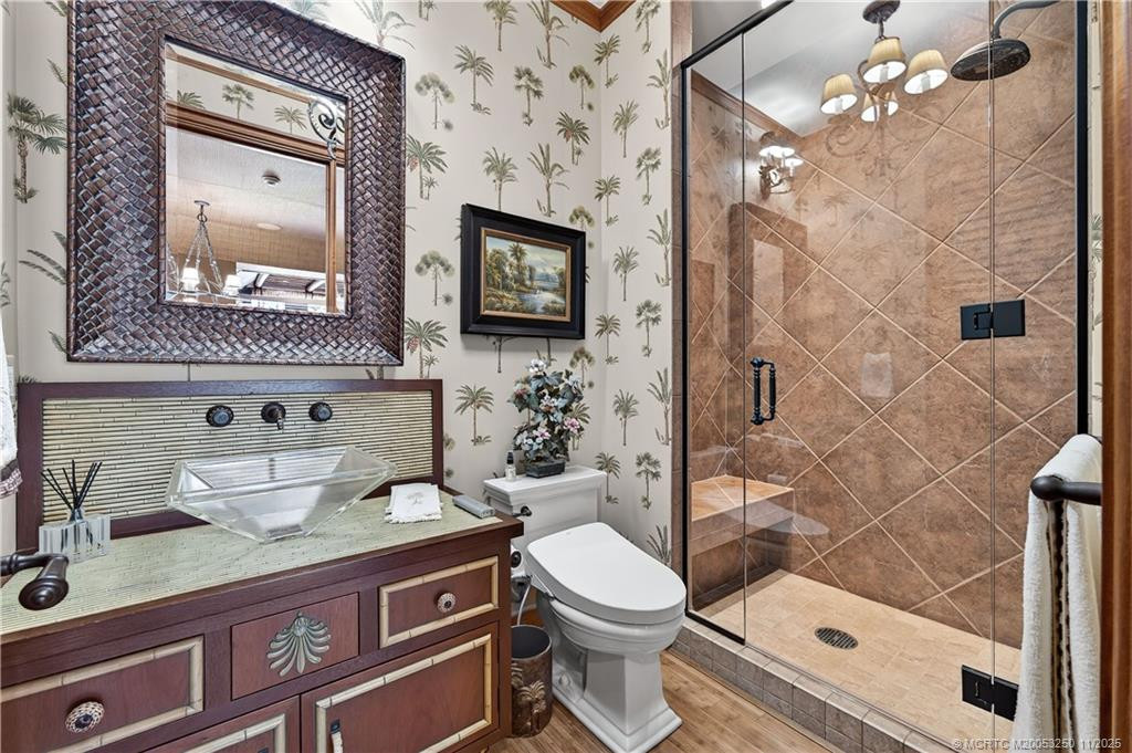 Full Bath in Office - Den - Media Room